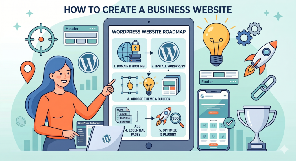 how to create a website